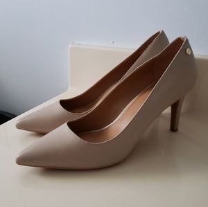 Calvin Klein Nude Heels
